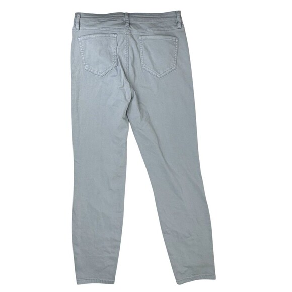 Buffalo David Britton Havana High-Rise Stretch Skinny Ankle Jeans Pastel Blue 10 - Picture 14 of 14